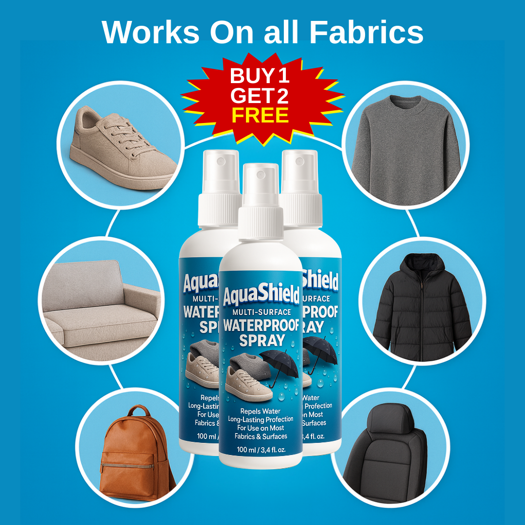 AquaShield™ Multi-Surface Waterproof Spray | BUY 1 GET 2 FREE