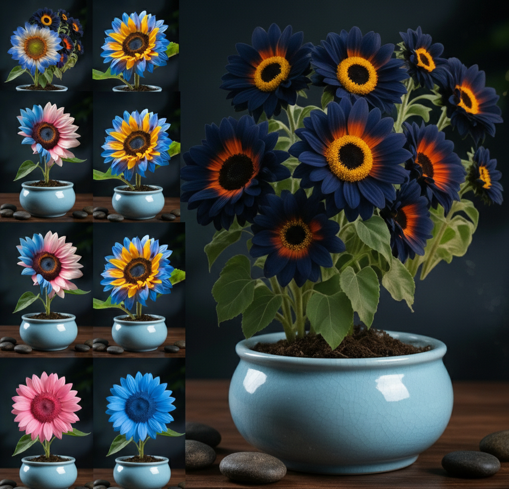 🌻 DreamBlaze - Multi-color Sunflower Cypress | 🔥Buy 1 Get 1 Free🔥
