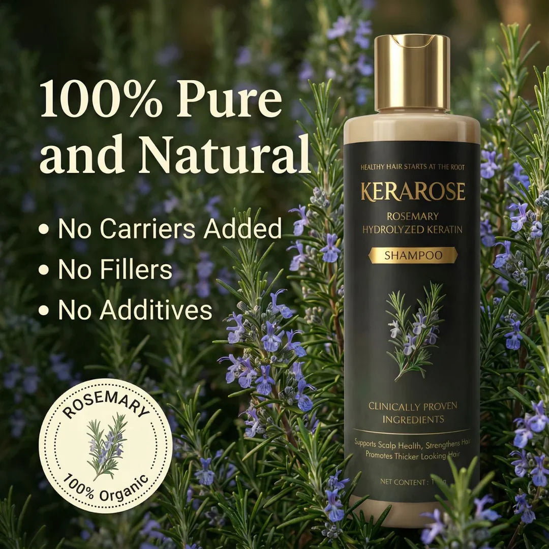 Kerarose Rosemary Shampoo For Hair Growth (Buy 1 Get 1 Free 🔥🔥)