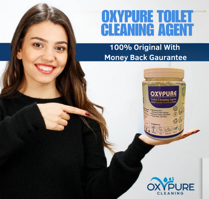 OxyPure Toilet Cleaning Agent - 100 % Original Product - Money Back Guarantee ( BUY 1 GET 2 FREE )