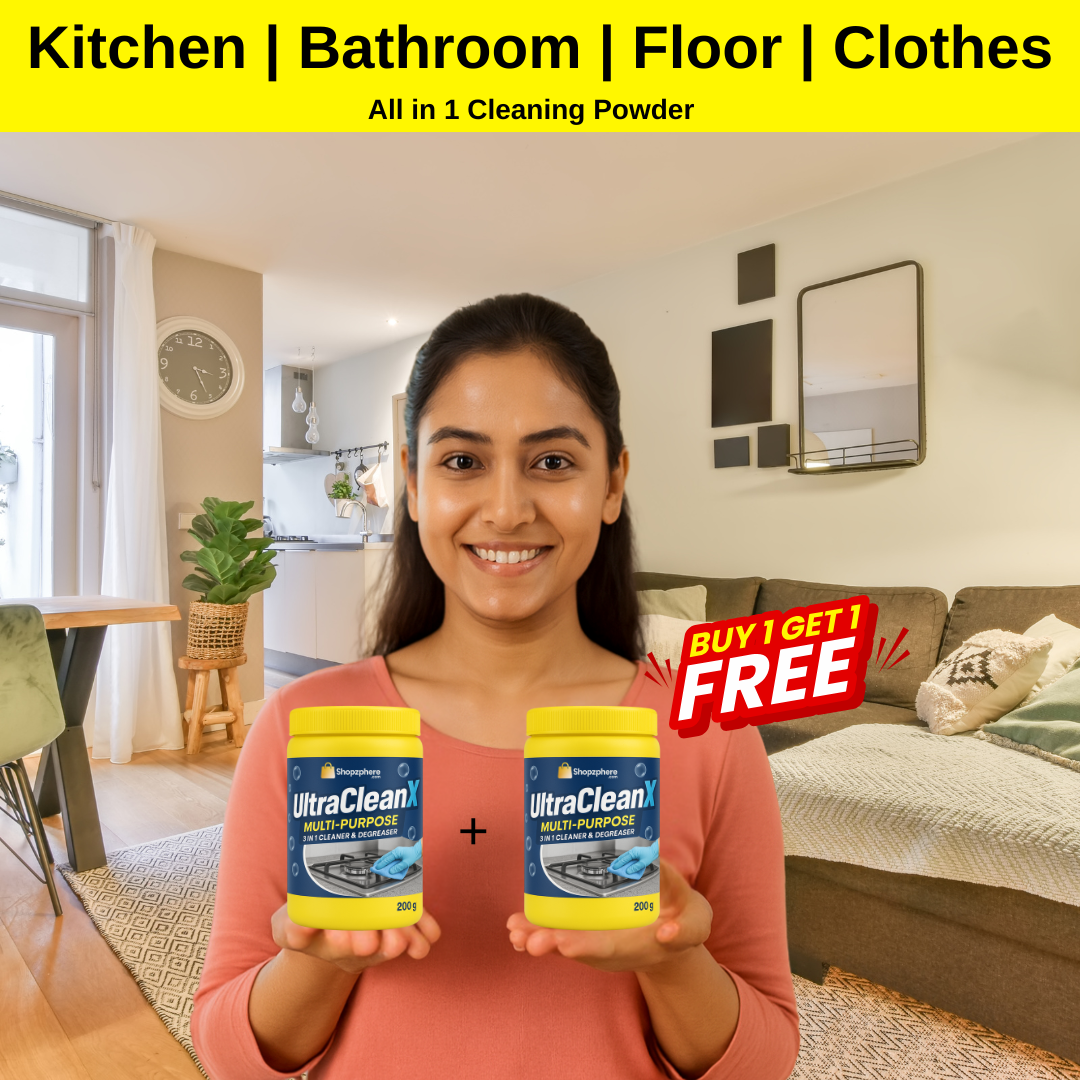 UltraCleanX™ Multi-Purpose 3 in 1 Cleaner & Degreaser | BUY 1 GET 1 FREE