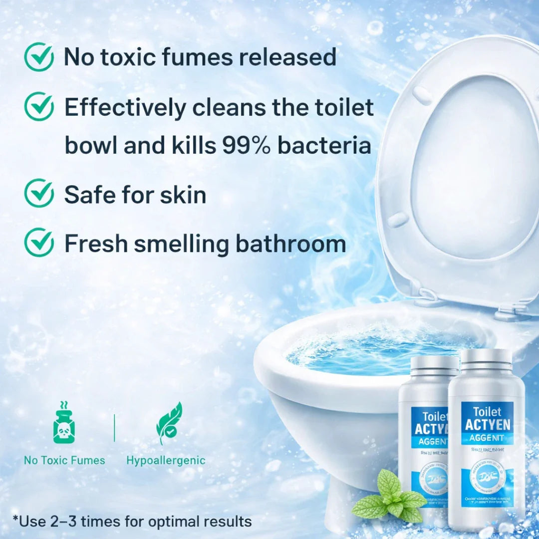 Splash™ Toilet Active Oxygen Foam Cleaning Agent (Pack Of 3)