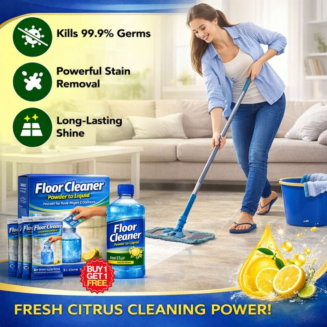 Floor cleaner - Powder to Liquid | Make 5 liters | BUY 1 GET 1 FREE