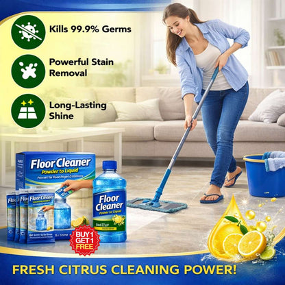 Floor cleaner - Powder to Liquid | Make 5 liters | BUY 1 GET 1 FREE