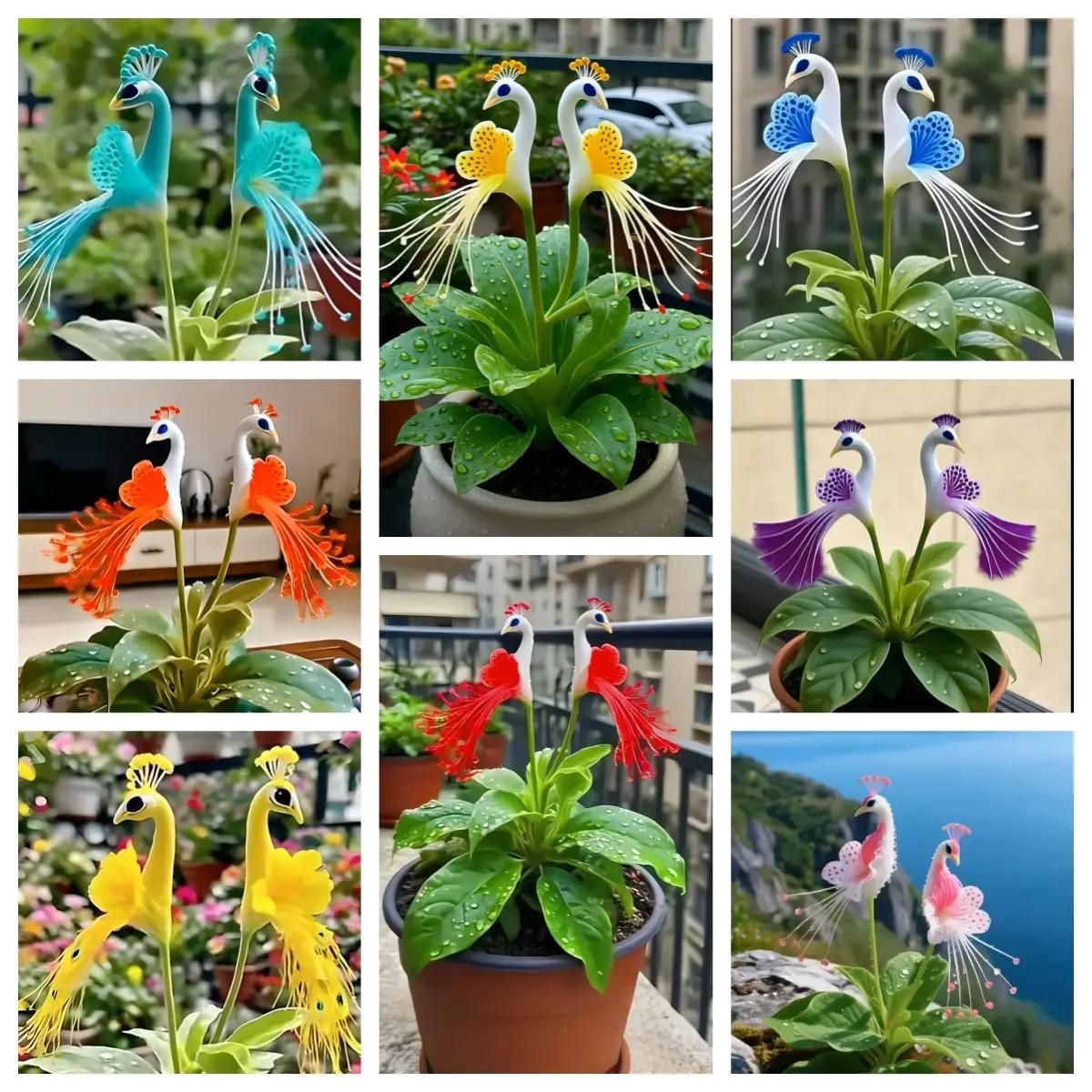 Peacock Flower Bulbs — Plant hope, watch splendor bloom!🌸🌸