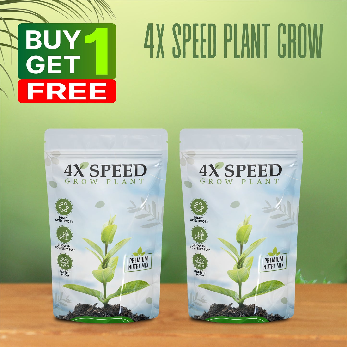 4x Speed Plant Growth Biofertilizer 🌱😍 (BUY 1 GET 1 FREE)