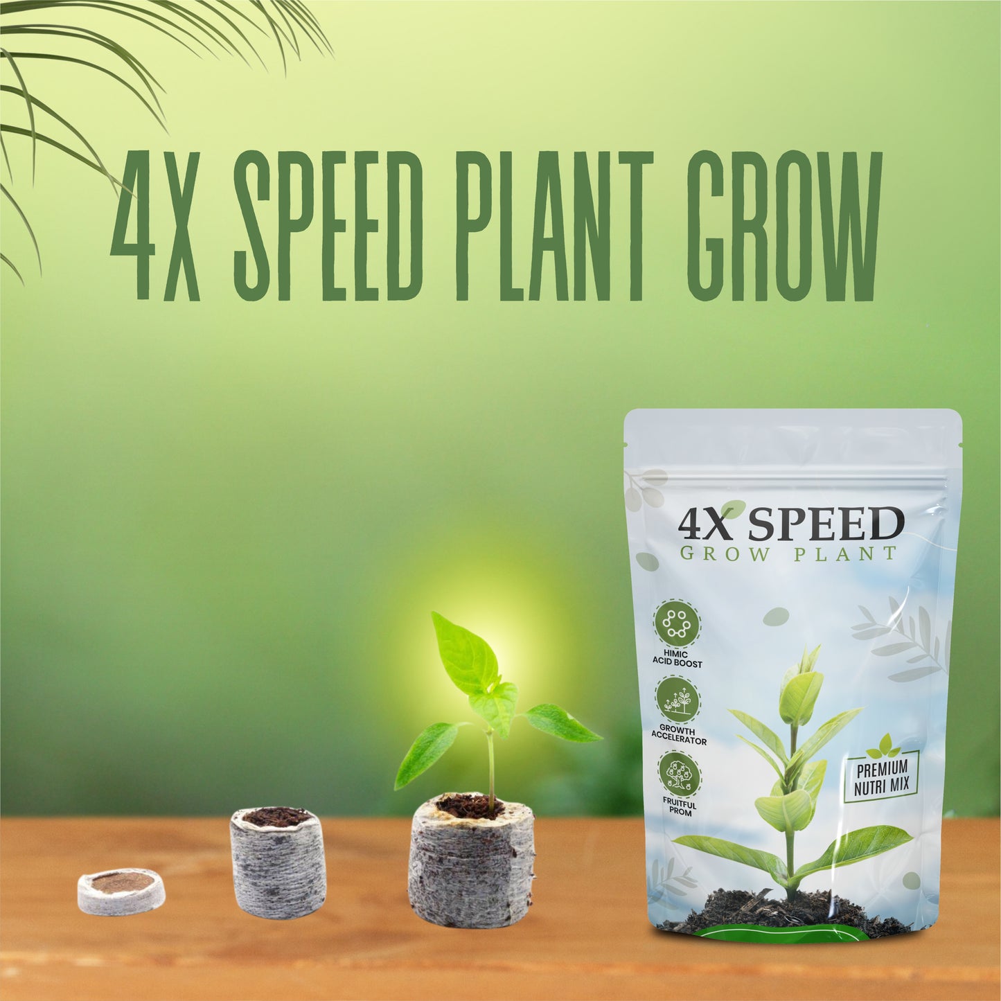 4x Speed Plant Growth Biofertilizer 🌱😍 (BUY 1 GET 1 FREE)