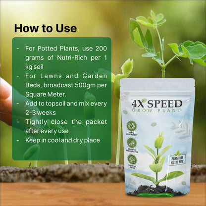 4x Speed Plant Growth Biofertilizer 🌱😍 (BUY 1 GET 1 FREE)