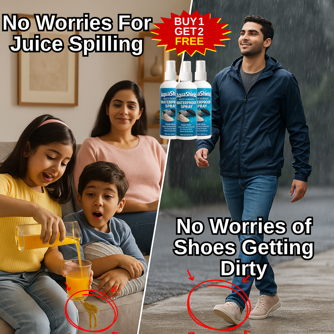 AquaShield™ Multi-Surface Waterproof Spray | BUY 1 GET 2 FREE