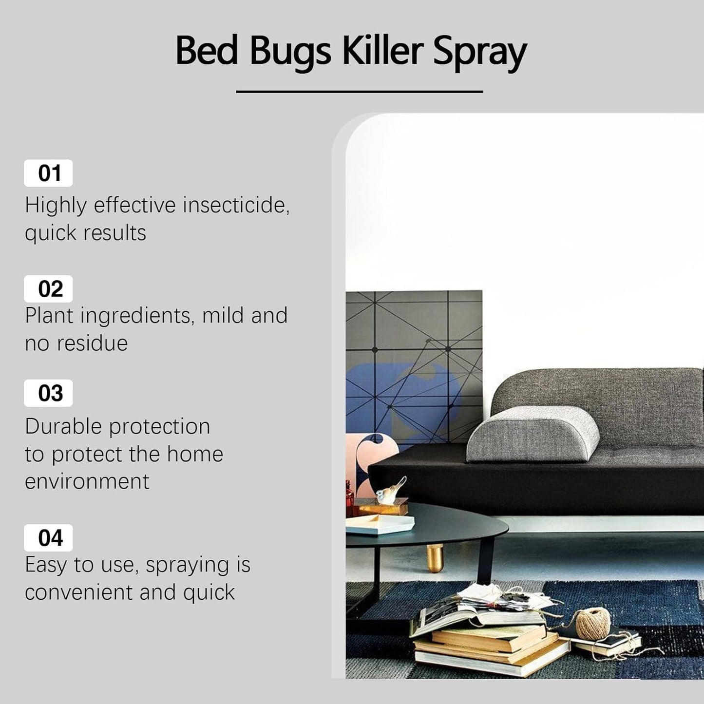🐛🦟Powerful Bed Bug Repellent Spray💥 BUY 1 GET 1 FREE