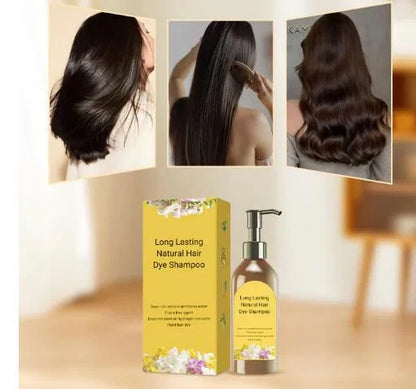 ✨Japanese Long Lasting Natural Hair Dye Shampoo ✨ Buy 1 Bottle 🧴 Get 2 Bottle FREE 🧴