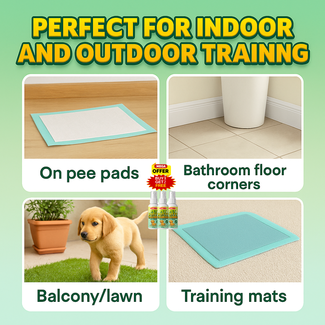 Pet Potty Training Aid Spray | BUY 1 GET 2 FREE