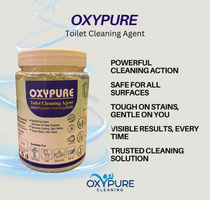 OxyPure Toilet Cleaning Agent - 100 % Original Product - Money Back Guarantee ( BUY 1 GET 2 FREE )