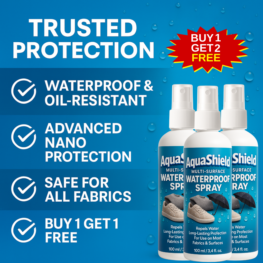 AquaShield™ Multi-Surface Waterproof Spray | BUY 1 GET 2 FREE