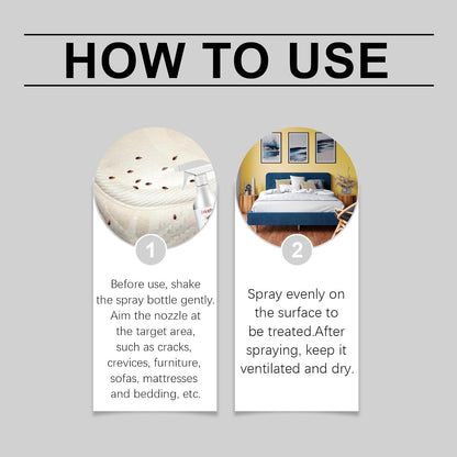 🐛🦟Powerful Bed Bug Repellent Spray💥 BUY 1 GET 1 FREE