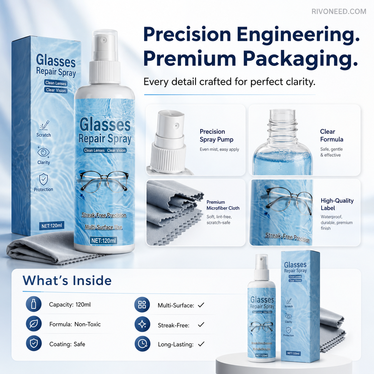 🔥HOT SALE 50% OFF😎Professional Lens Scratch Repair Spray