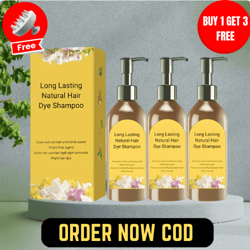 Japanese Long Lasting Natural Hair Dye Shampoo