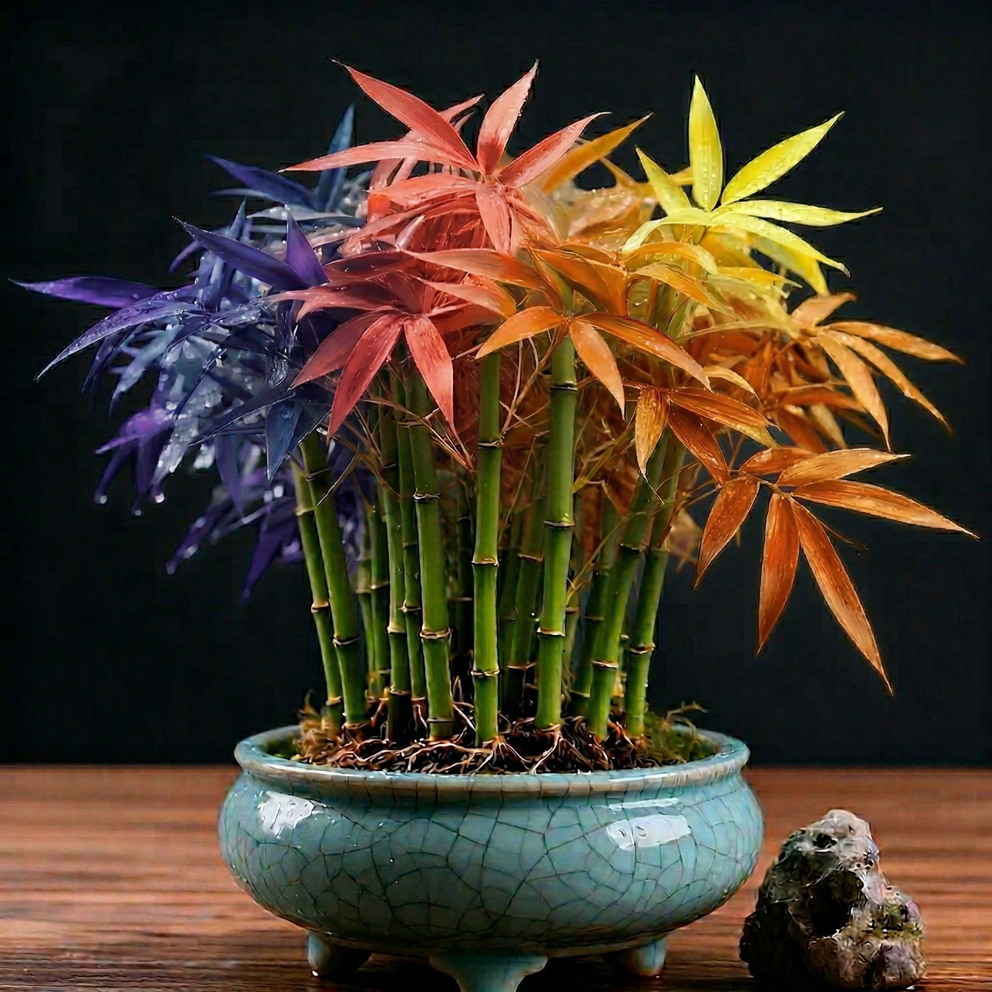 🌿 KuberBamboo - Multi-Color Lucky Bamboo Cypress | BUY 1 GET 1 FREE🎋