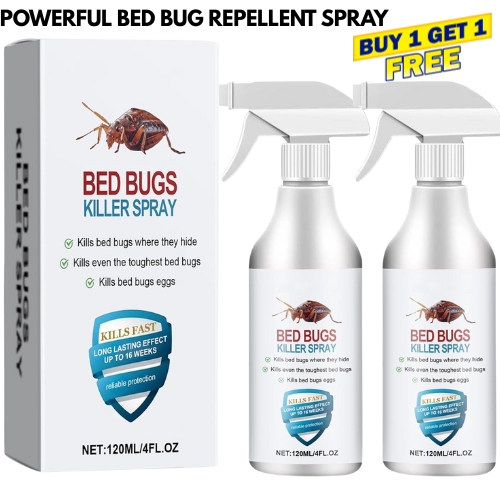 🐛🦟Powerful Bed Bug Repellent Spray💥 BUY 1 GET 1 FREE