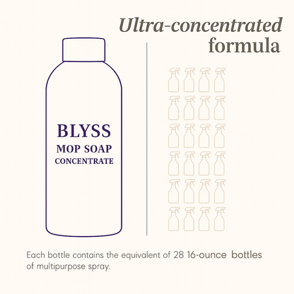 Blyss Natural Scented Mop Soap