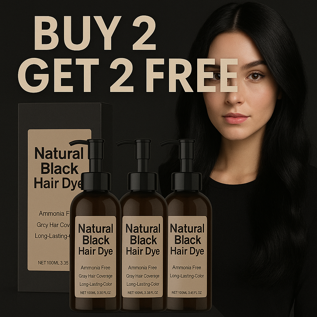 Japanese Long Lasting Natural Hair Dye Shampoo (Buy 2 Get 2 Free)🍶