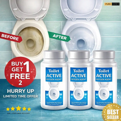 Splash™ Toilet Active Oxygen Foam Cleaning Agent (Pack Of 3)