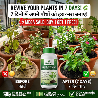 Soil Activator: Plants' Best Friend - Rejuvenate Your Plants ( BUY 1 GET 1 FREE )