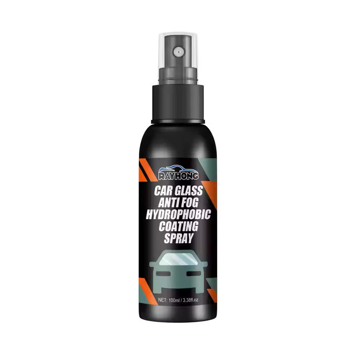 Car Glass Anti- Fog Hydrophobic Coating Spray (Pack of 2)