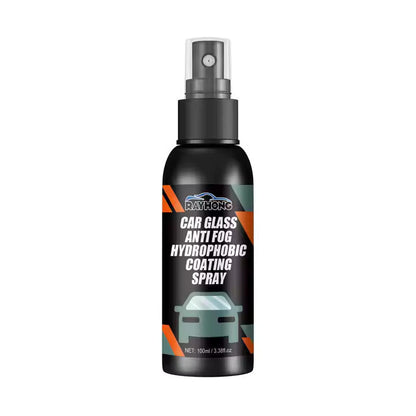 Car Glass Anti- Fog Hydrophobic Coating Spray (Pack of 2)