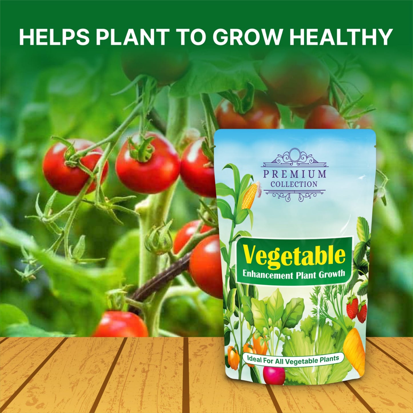 Boost your vegetable garden's productivity with our 10x Growth Vegetable Plant Biofertilizer! 🌱🥕