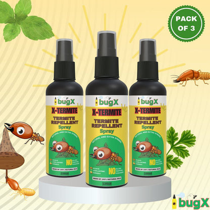 X-TERMITE Termite Repellent Spray | Deemak Spray for Home - Buy 1 Get 2 Free
