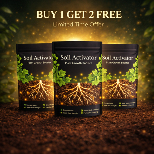 Soil Activator – Plant Growth Booster 🪴🚀 | BUY 1 GET 2 FREE