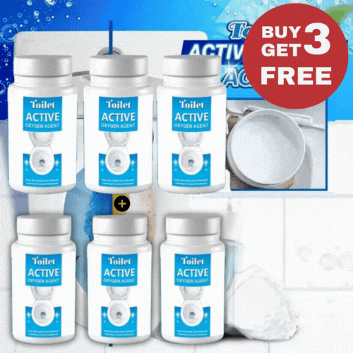 Powerful Toilet Cleaner Active Oxygen Agent