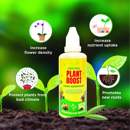 100% Organic Plant Boost Biofertilizer | BUY 1 GET 2 FREE |