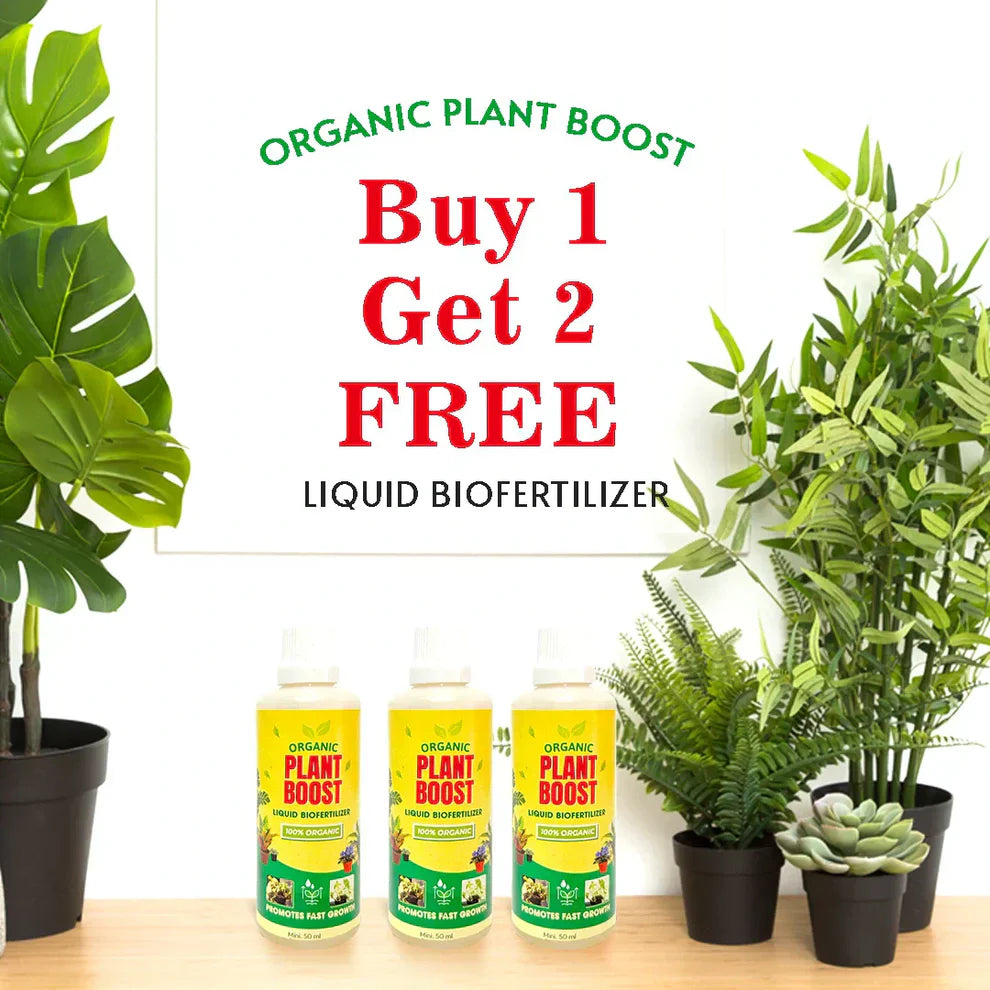 100% Organic Plant Boost Biofertilizer | BUY 1 GET 2 FREE |