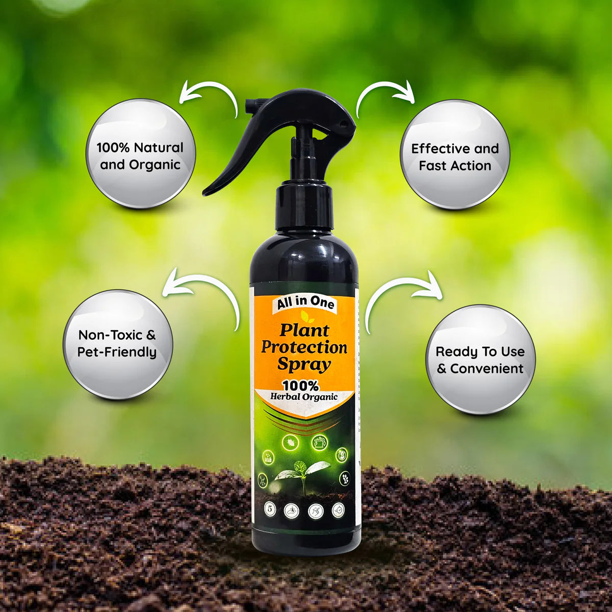 PlantShield™ - All in One Plant Protection Spray 🌿🛡️(Buy 1 Get 1 Free🔥🔥)