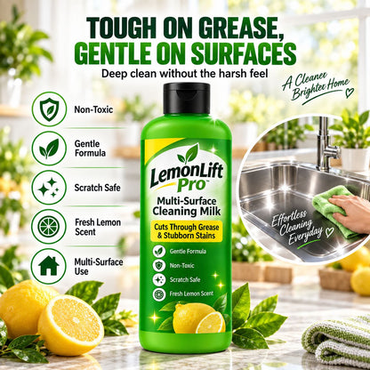 LemonLift Pro Multi-Surface Cleaning Milk (Pack of 3) – Removes Kitchen Grease & Tough Stains