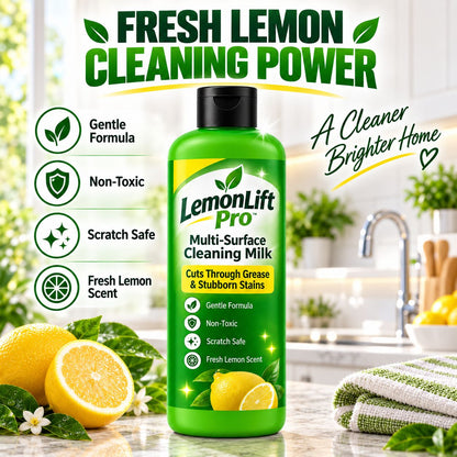 LemonLift Pro Multi-Surface Cleaning Milk (Pack of 3) – Removes Kitchen Grease & Tough Stains