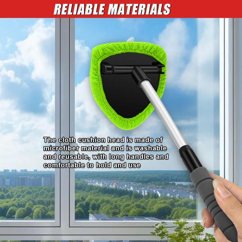 Windshield Cleaner Tool with Extendable Handle