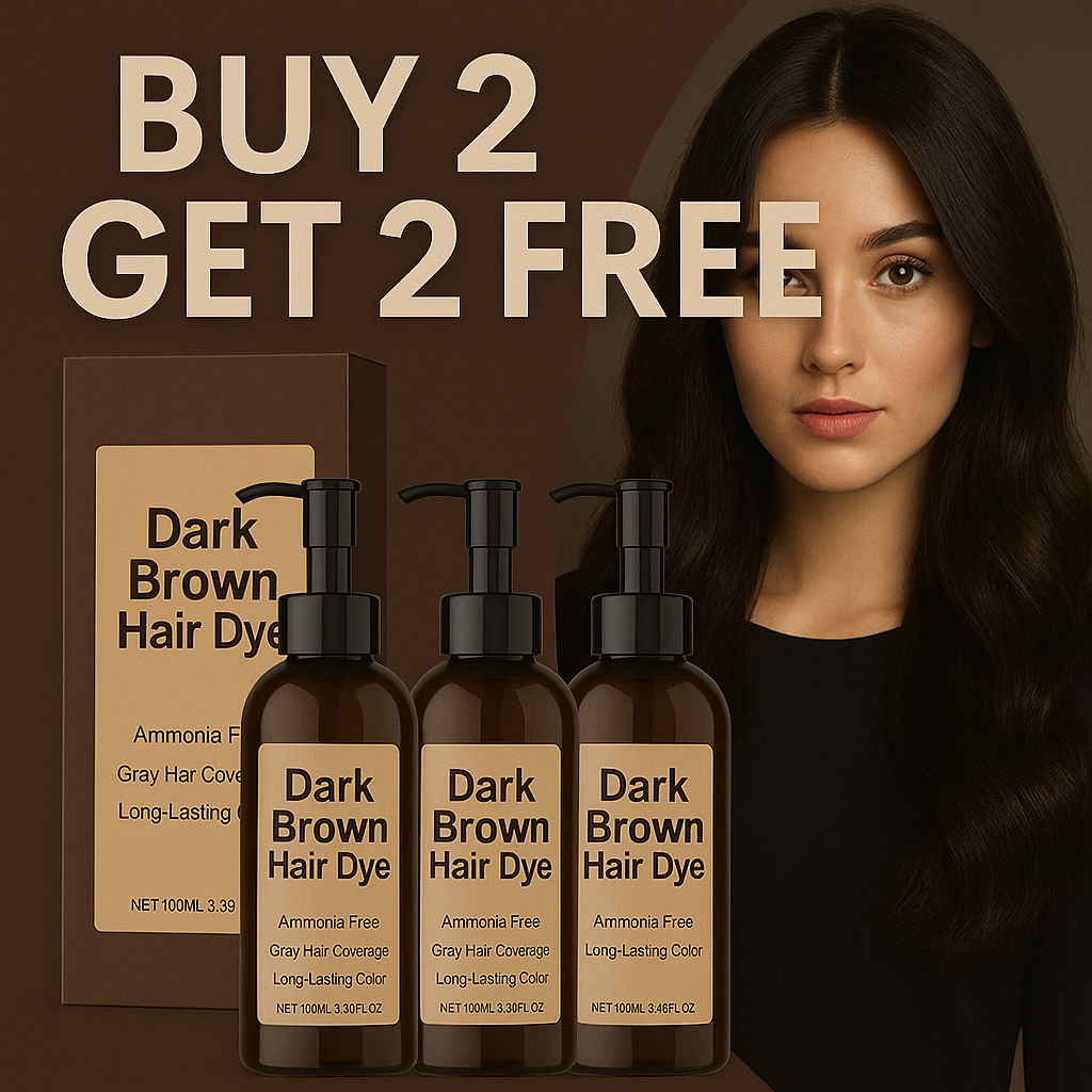 Japanese Long Lasting Natural Hair Dye Shampoo (Buy 2 Get 2 Free)🍶