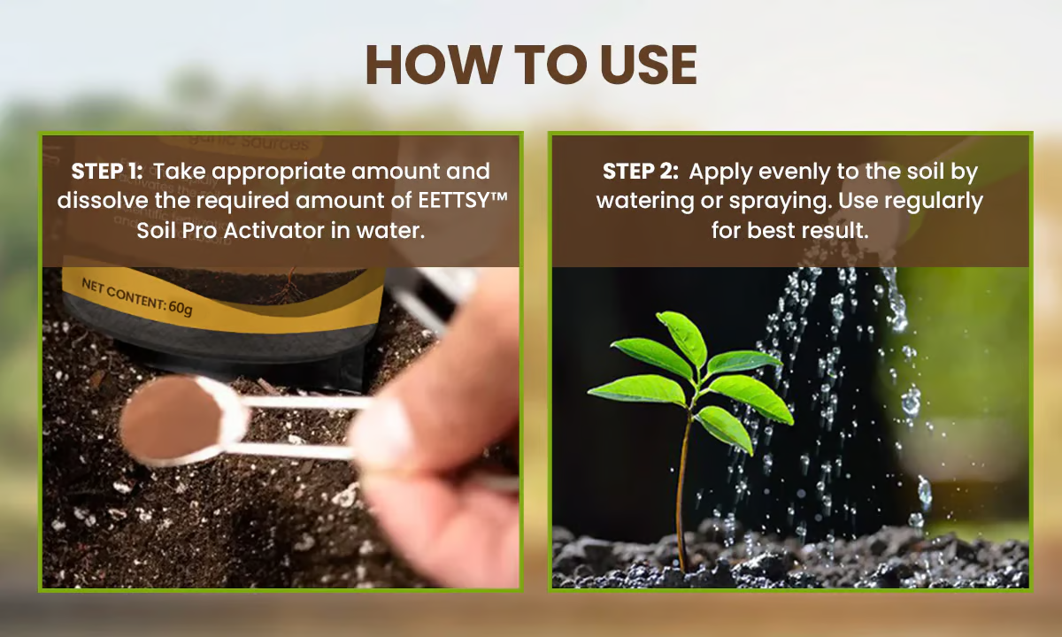 Soil Activator: Plants' Best Friend - Rejuvenate Your Plants ( BUY 1 GET 1 FREE )