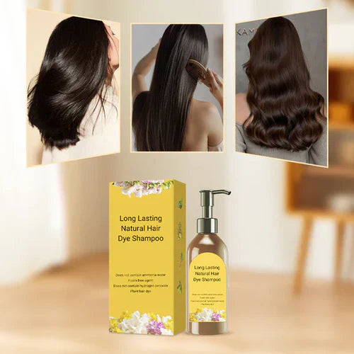 Japanese Long Lasting Natural Hair Dye Shampoo (Buy 2 Get 2 Free)🍶