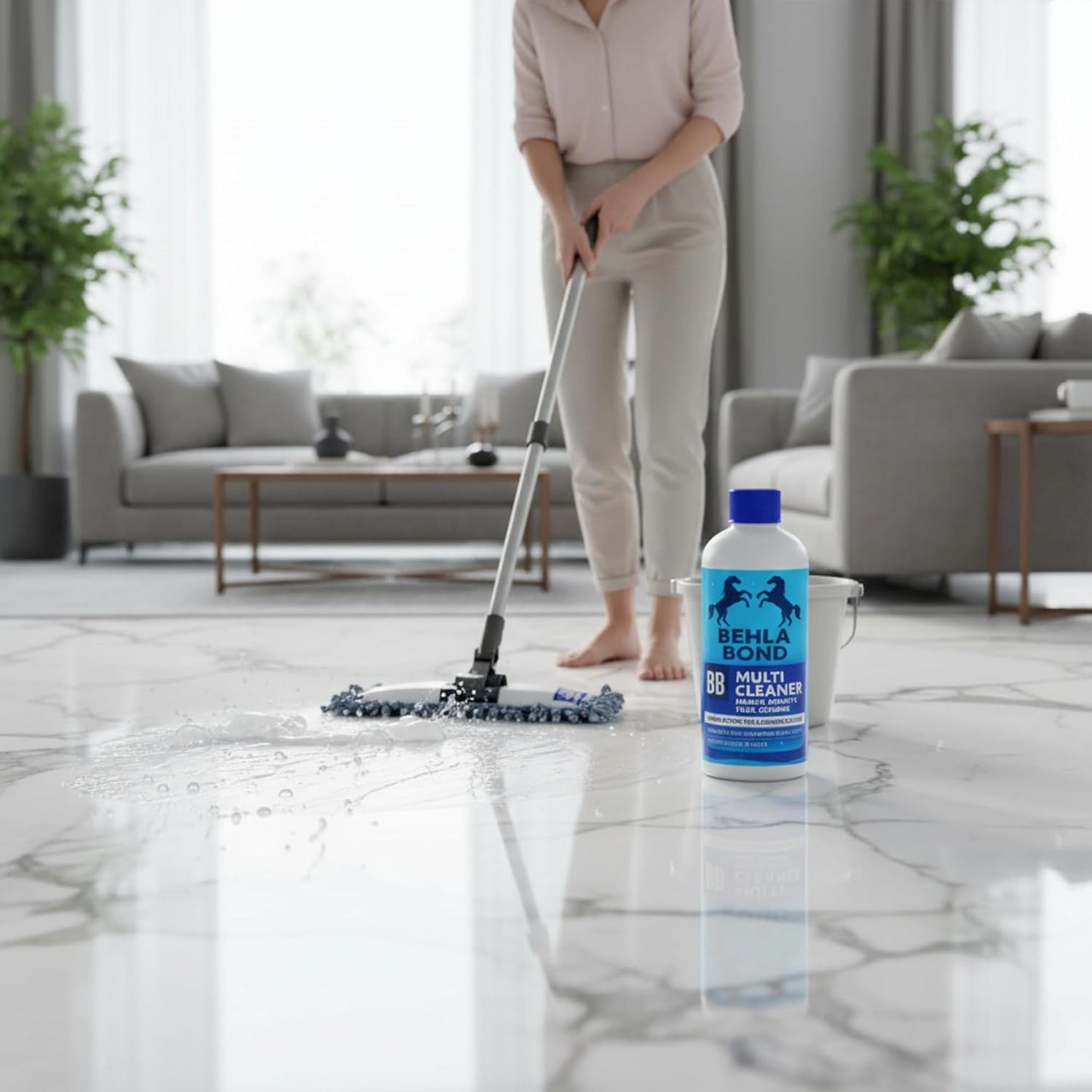 Multi Cleaner Liquid for Tiles, Marble, Granite & Ceramic Floors (Buy 1 Get 1 Free🔥🔥)