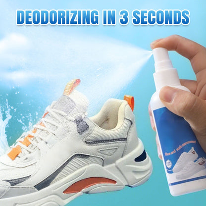 Antibacterial, fast-drying deodorant spray for shoes and socks