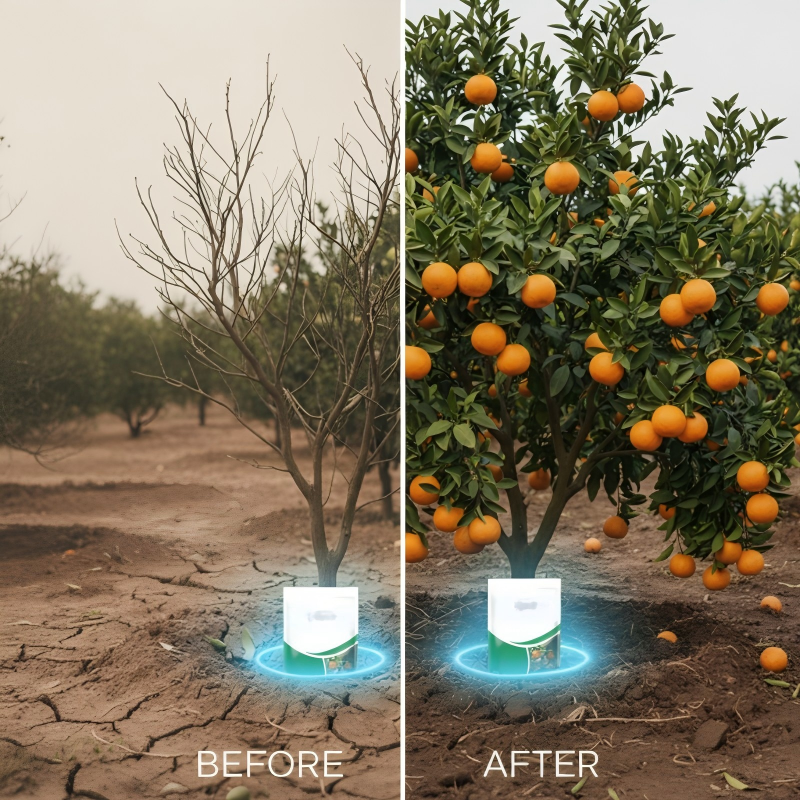 Controlled-Release Fertilizer for Fruits