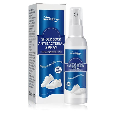 Antibacterial, fast-drying deodorant spray for shoes and socks